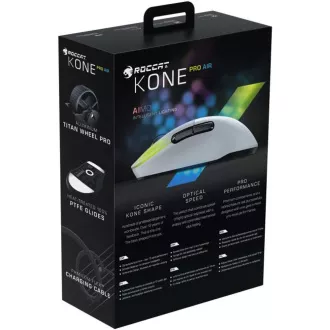 Kone Pro Air, igralna miška, bela ROCCAT