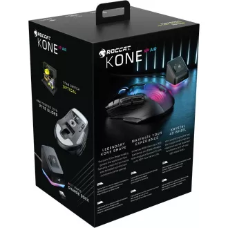 Gaming miška Kone XP Air, črna ROCCAT