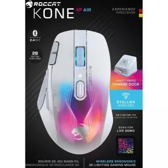 Gaming miška Kone XP Air, bela ROCCAT Gaming miška Kone XP Air, bela ROCCAT