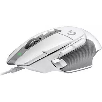 G502 X USB gaming miška bela LOGITECH