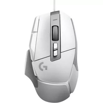 G502 X USB gaming miška bela LOGITECH