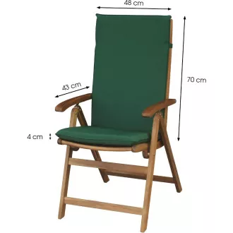 FDZN 9001 Prevleka za stol zelene barve. FIELDMANN