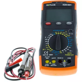 RDM 8001 Digitalni multimeter RETLUX