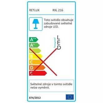 RXL 216 veriga 500LED 50 5m CW TM RETLUX
