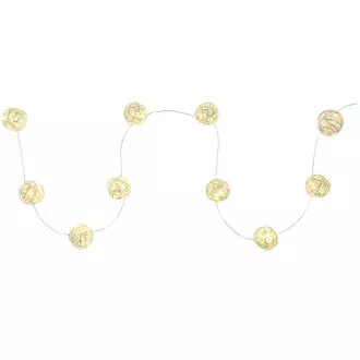 RXL 238 srebrne kroglice 10LED WW TM RETLUX