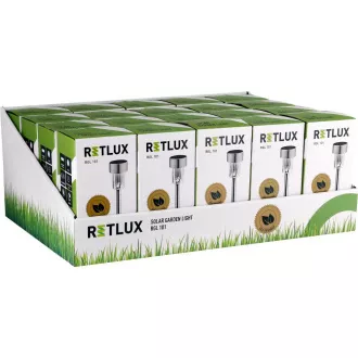 RGL 101 vključno s solarno svetilko CW RETLUX
