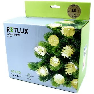 RXL 369 linijski stožec 40LED WW 10 5m RETLUX