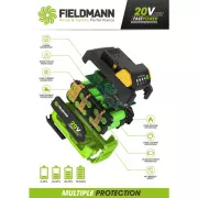 FDUZ 79040 20V baterija 4Ah FIELDMANN