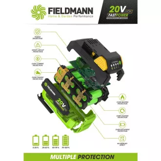 FDUZ 79040 20V baterija 4Ah FIELDMANN