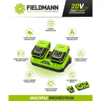 FDUZ 79110 2x20V Hitri odklop. FIELDMANN