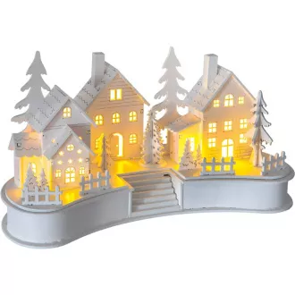 RXL 407 Village white wood 6 LED RETLUX