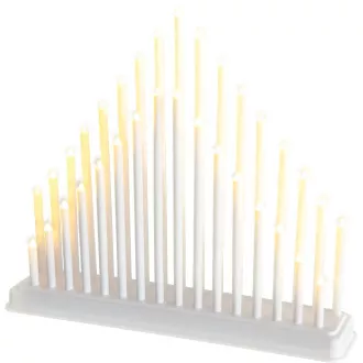 RXL 403 Svečnike bele barve 33 LED WW RETLUX