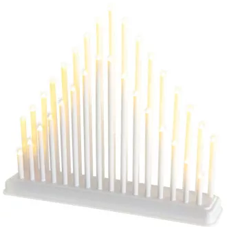 RXL 403 Svečnike bele barve 33 LED WW RETLUX