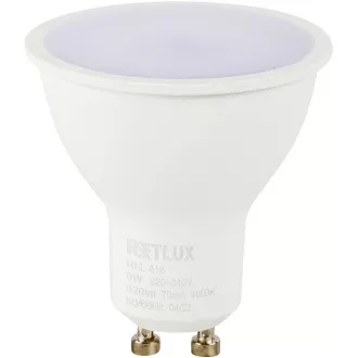 RLL 418 GU10 žarnica 9W CW RETLUX