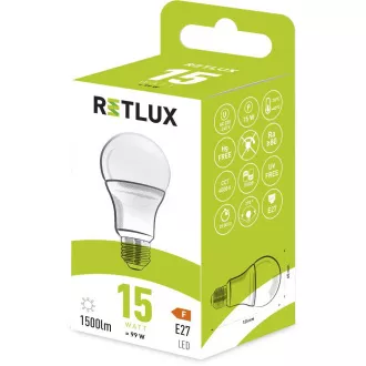 RLL 410 A65 E27 žarnica 15W CW RETLUX