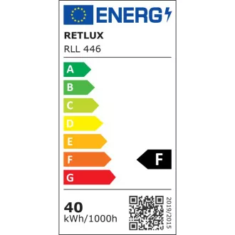 RLL 446 T120 E27 žarnica 40W WW RETLUX