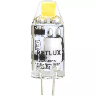 RLL 456 G4 1,2 W VODILA COB 12V WW RETLUX