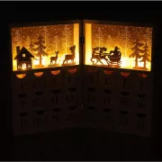 RXL 440 Koledar adv. 8 LED 30cm RETLUX