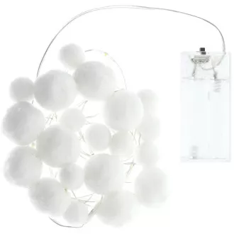 RXL 442 Veriga s pomponi 20 LED RETLUX