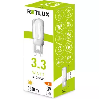 RLL 460 G9 3,3W VODIL WW RETLUX