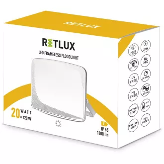 RSL 250 VODIL REFLEKTOR 20W 4000K RETLUX RSL 250 VODIL REFLEKTOR 20W 4000K RETLUX