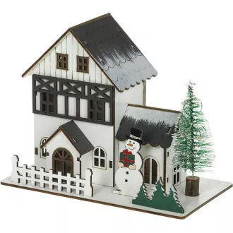 RXL 465 Zimska hiša 18cm 7LED WW RETLUX