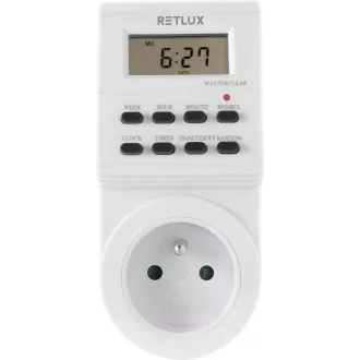 RST 13D Digitalno časovno stikalo RETLUX