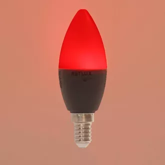 RSH 100 C37 E14 žarnica. 4,5W RGB CCT RETLUX