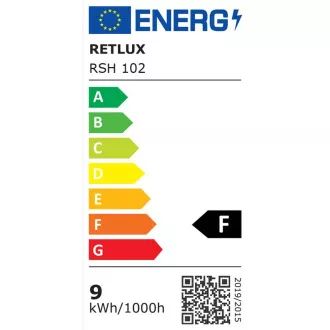 RSH 102 A 60 E27 žarnica. 9W RGB CCT RETLUX