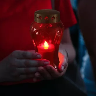 RLC 39 LED pokopališka sveča 168MM RETLUX