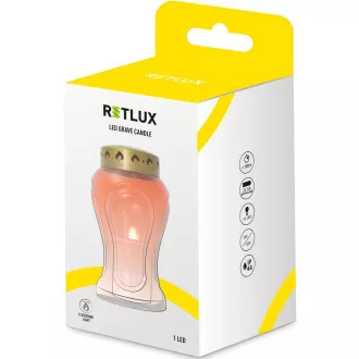 RLC 39 LED pokopališka sveča 168MM RETLUX