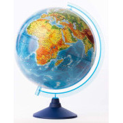 Alaysky Globe 32 cm Reliefni fizični globus, nalepke v angleščini