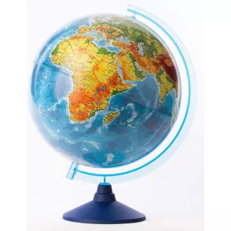 Alaysky Globe 32 cm Reliefni fizični globus, nalepke v angleščini