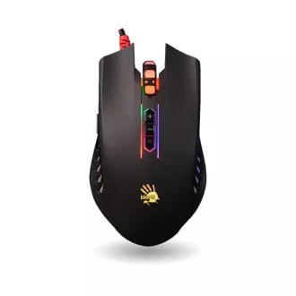 A4tech BLOODY Q81 gaming miška, 3200DPI, USB, črna