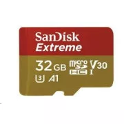 SanDisk MicroSDHC kartica 32 GB Extreme (100 MB/s, razred 10, UHS-I U3 V30)   adapter