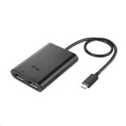 i-tec adapter USB-C z dvojnim priključkom Display Port