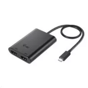 Video adapter i-tec USB-C z dvojnim HDMI