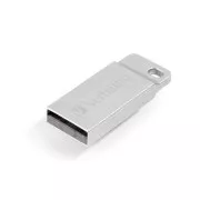 VERBATIM Flash disk 16 GB Metal Executive, USB 2.0, srebrn