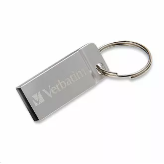 VERBATIM Flash disk 16 GB Metal Executive, USB 2.0, srebrn