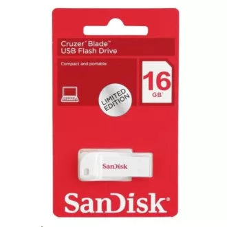 SanDisk Flash disk 16 GB Cruzer Blade, USB 2.0, bel