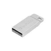 VERBATIM Flash disk 64 GB Metal Executive, USB 2.0, srebrn