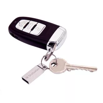 VERBATIM Flash disk 64 GB Metal Executive, USB 2.0, srebrn