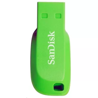 SanDisk Flash disk 32 GB Cruzer Blade, USB 2.0, zelen