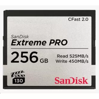 SanDisk CFAST 2.0 256 GB Extreme Pro (525 MB/s VPG130)