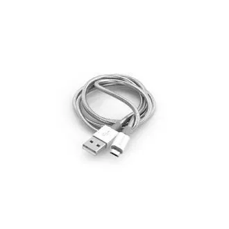 VERBATIM kabel Mirco B USB Cable Sync & Charge 100cm Silver 48862 O2 nalepka
