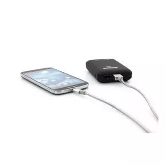VERBATIM kabel Mirco B USB Cable Sync & Charge 100cm Silver 48862 O2 nalepka