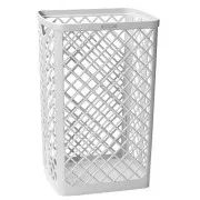 Koš za odpadke Katrin 40L 50x32x26,5cm viseči beli