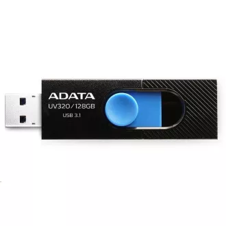 ADATA Flash disk 128 GB UV320, USB 3.1 Dash Drive, črna/modra
