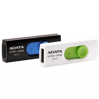 ADATA Flash disk 128 GB UV320, USB 3.1 Dash Drive, črna/modra