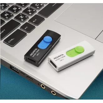ADATA Flash disk 128 GB UV320, USB 3.1 Dash Drive, črna/modra